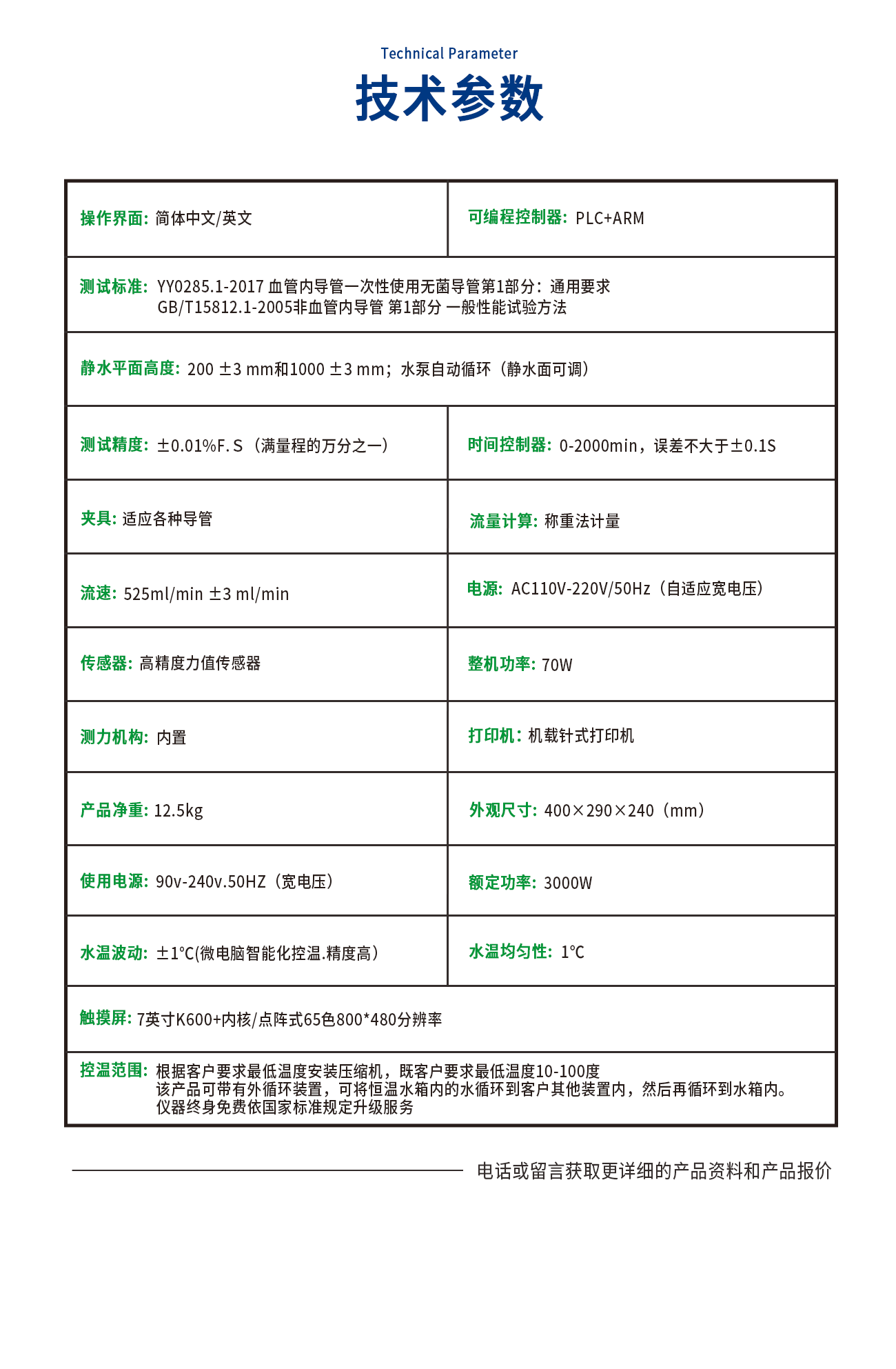 LL0285-C導(dǎo)管流量測試儀