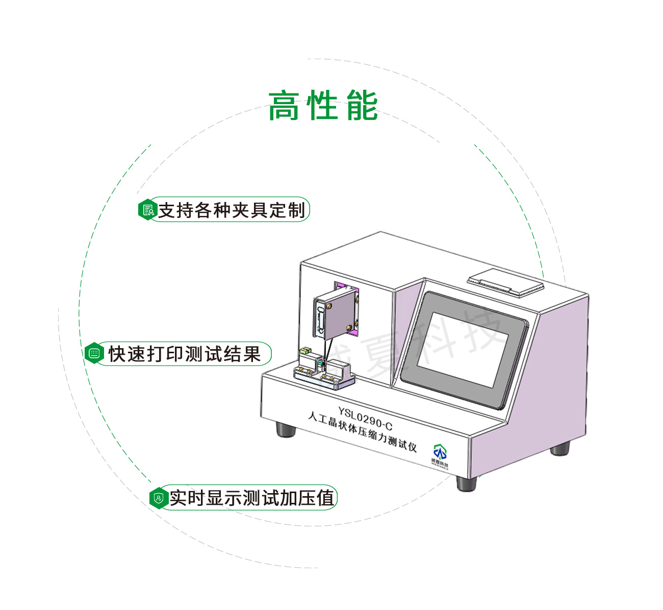 YY0290人工晶狀體壓縮力測試儀