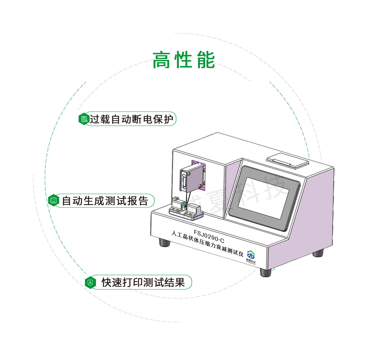 YY0290人工晶狀體壓縮力衰減測試儀